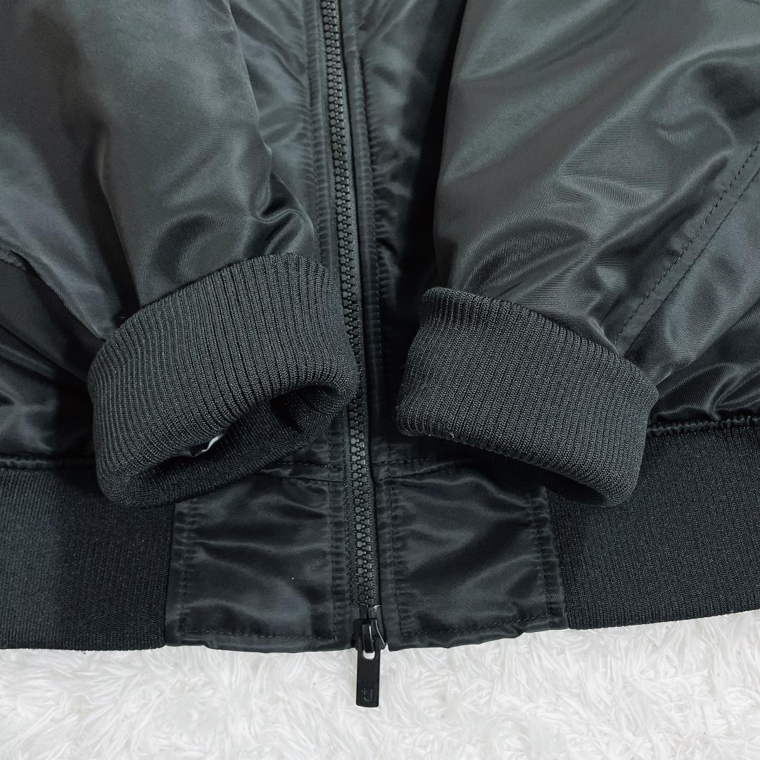 【美品】ユニクロ +J ハイブリッドダウンオーバーサイズMA-1ブルゾン XL