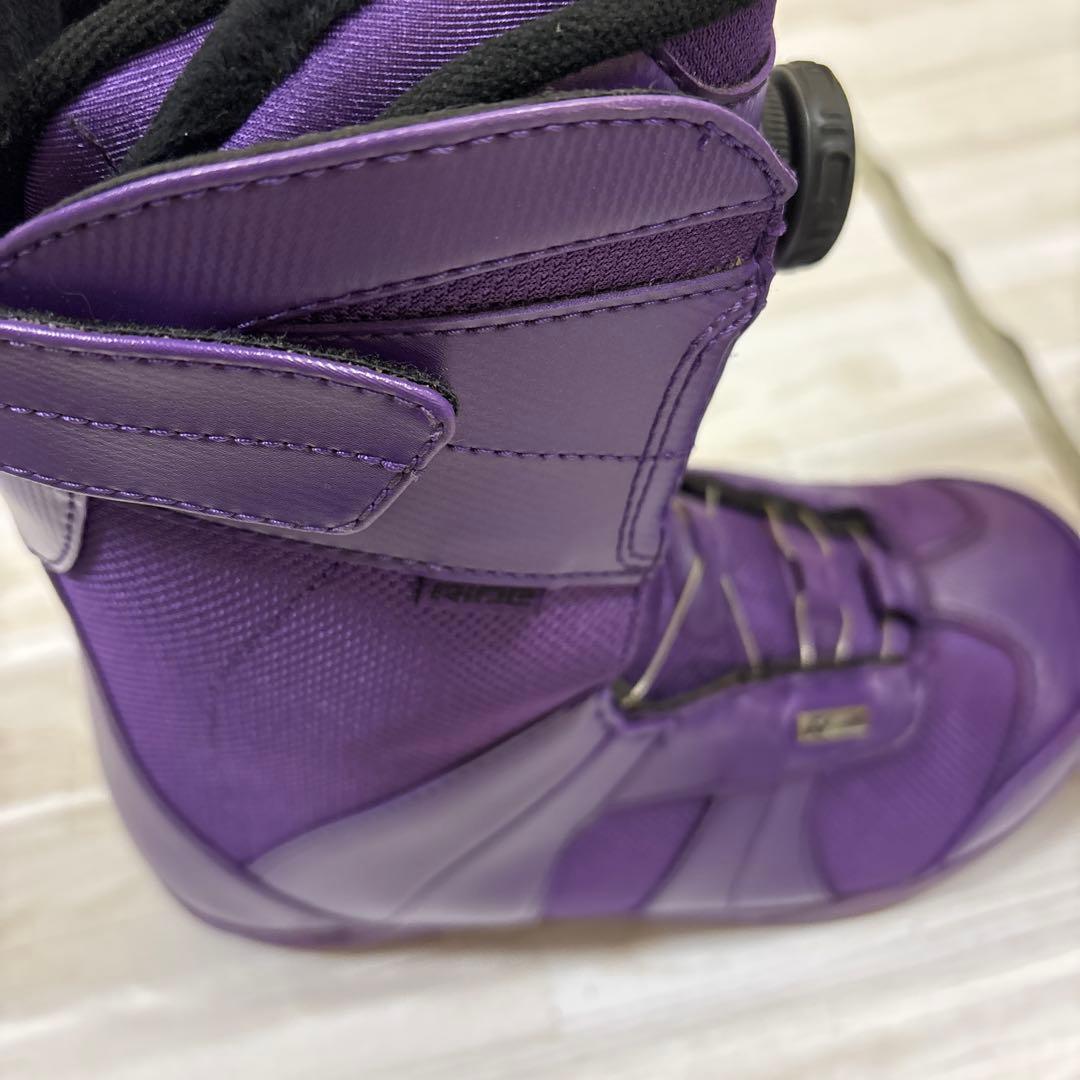 【希少】RIDE SAGE BOA COILER 24.5cm パープル仕様