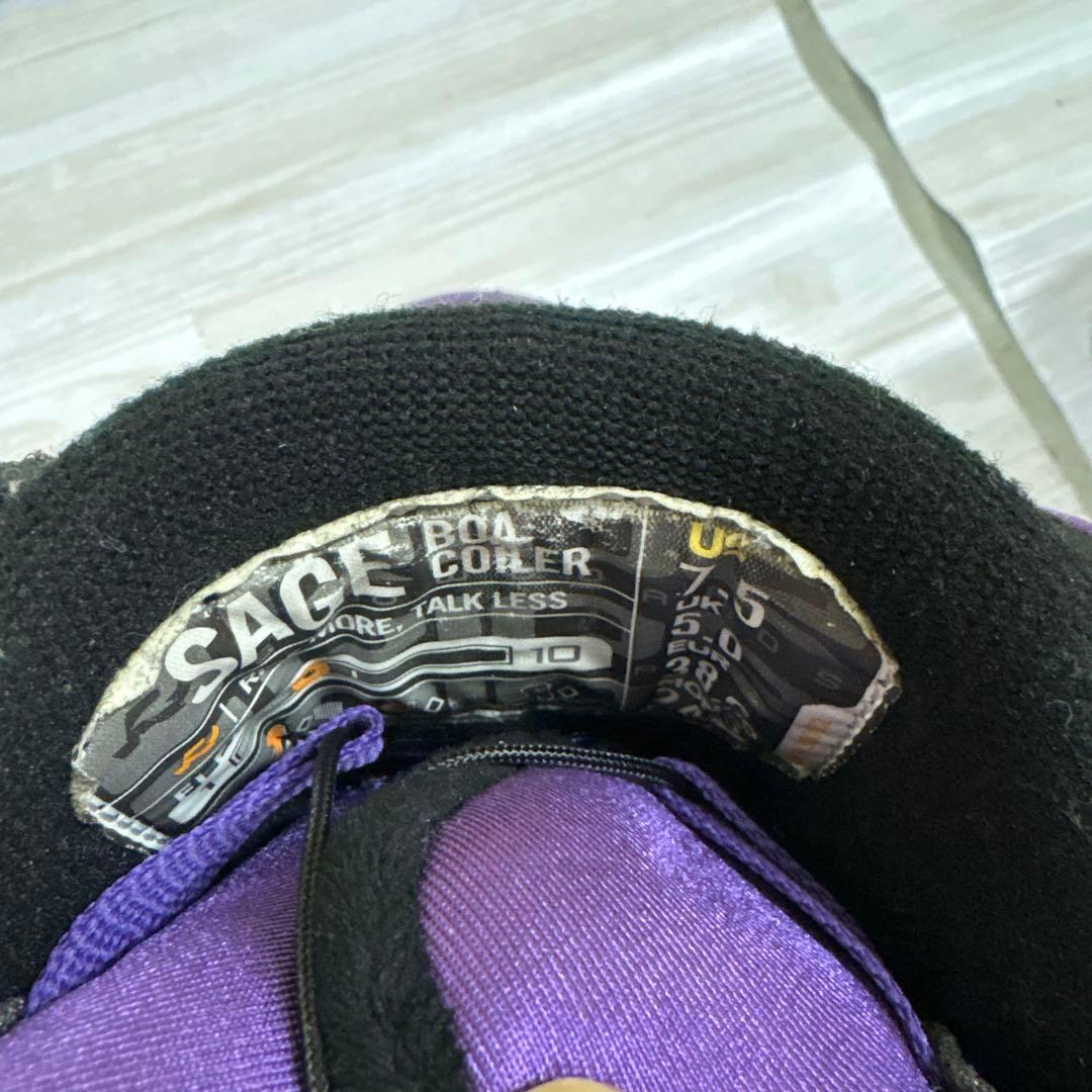 【希少】RIDE SAGE BOA COILER 24.5cm パープル仕様