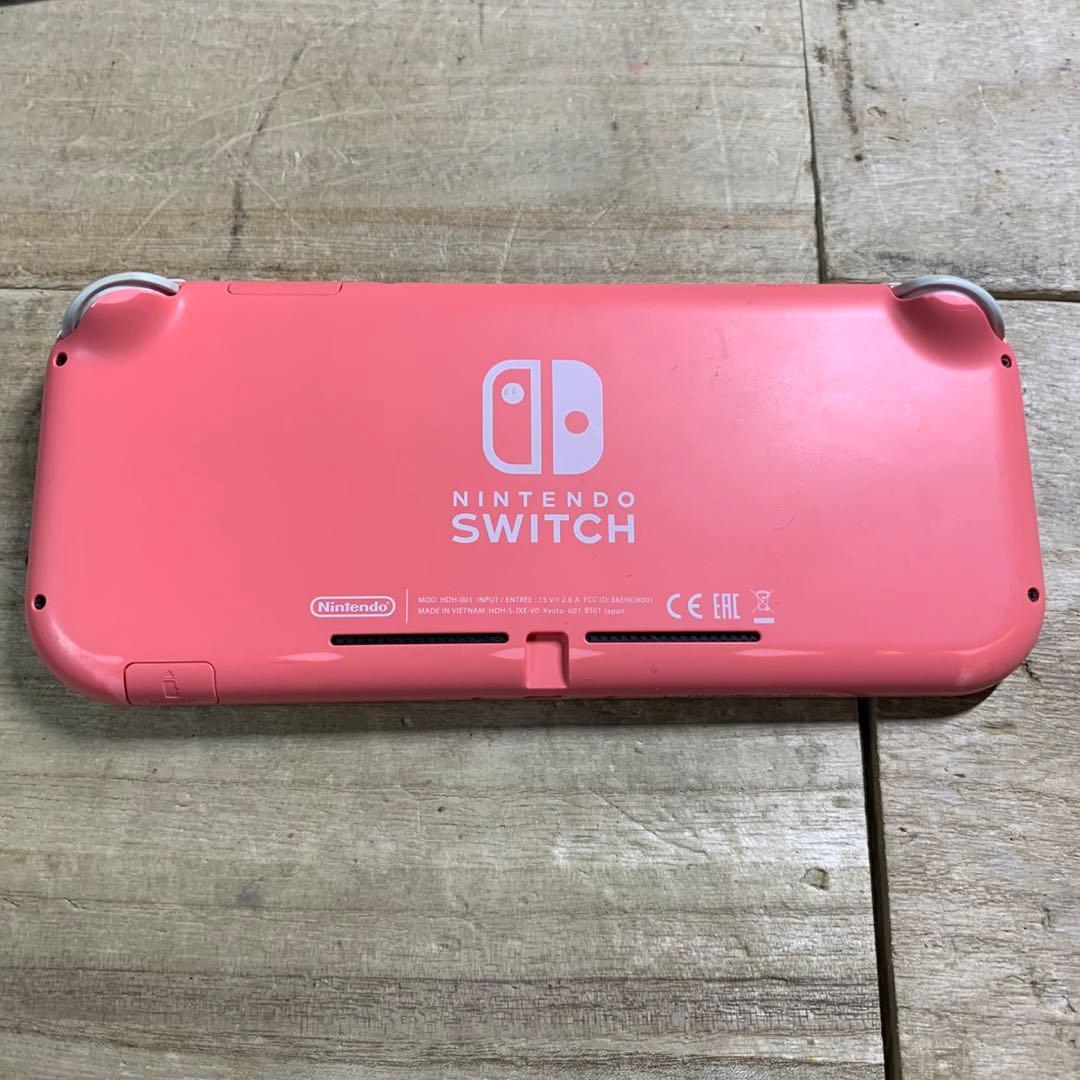 Nintendo Switch Switch lite 本体　ピンク　スティック