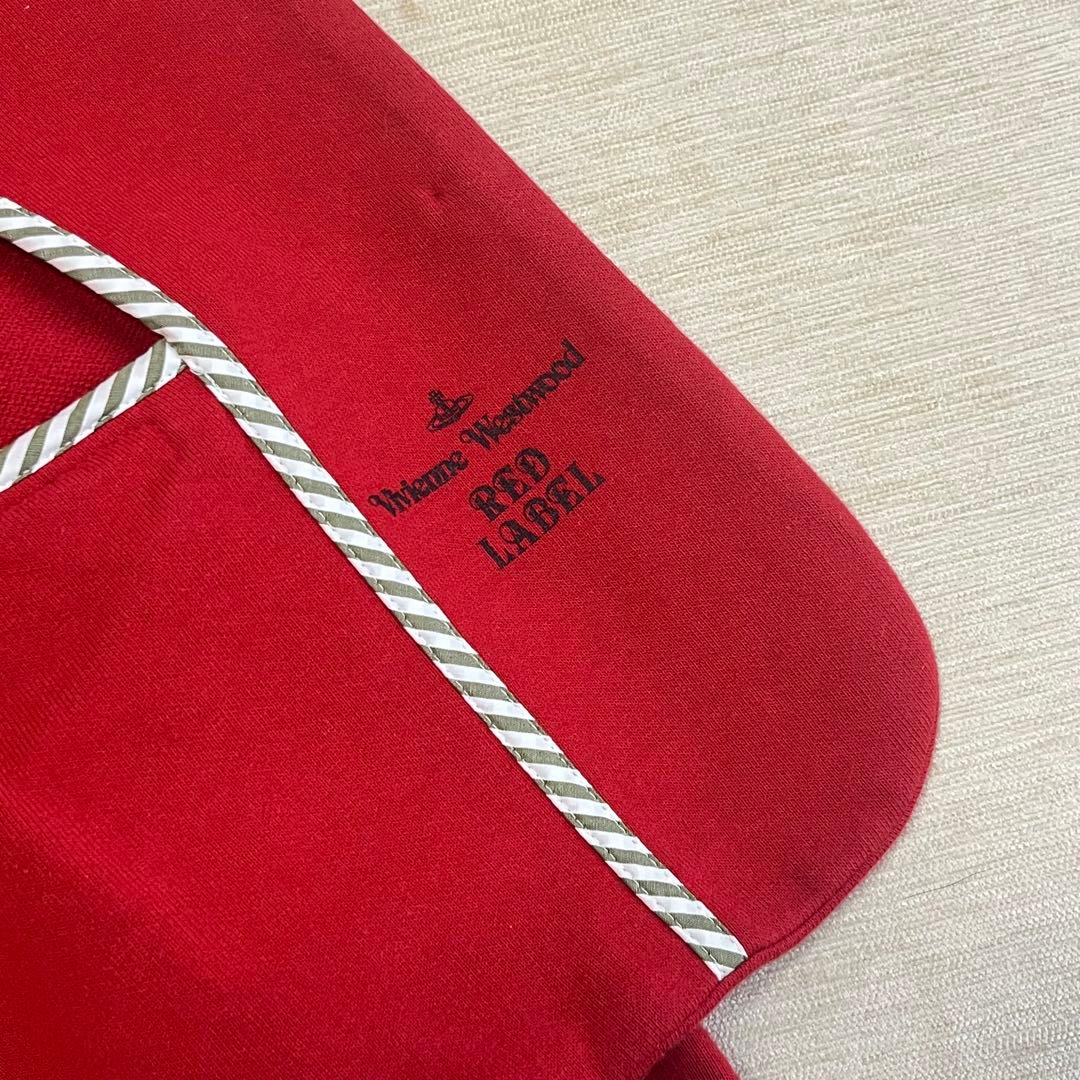 ヴィヴィアンウエストウッド テーラード ラブジャケット 変形 赤 オーブボタン