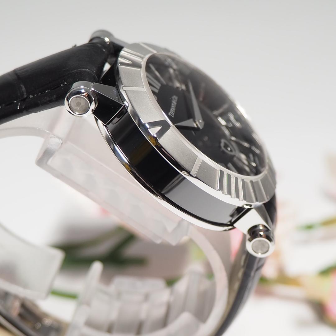 新同品 ティファニー TIFFANY＆CO. アトラス デイト 腕時計 F410