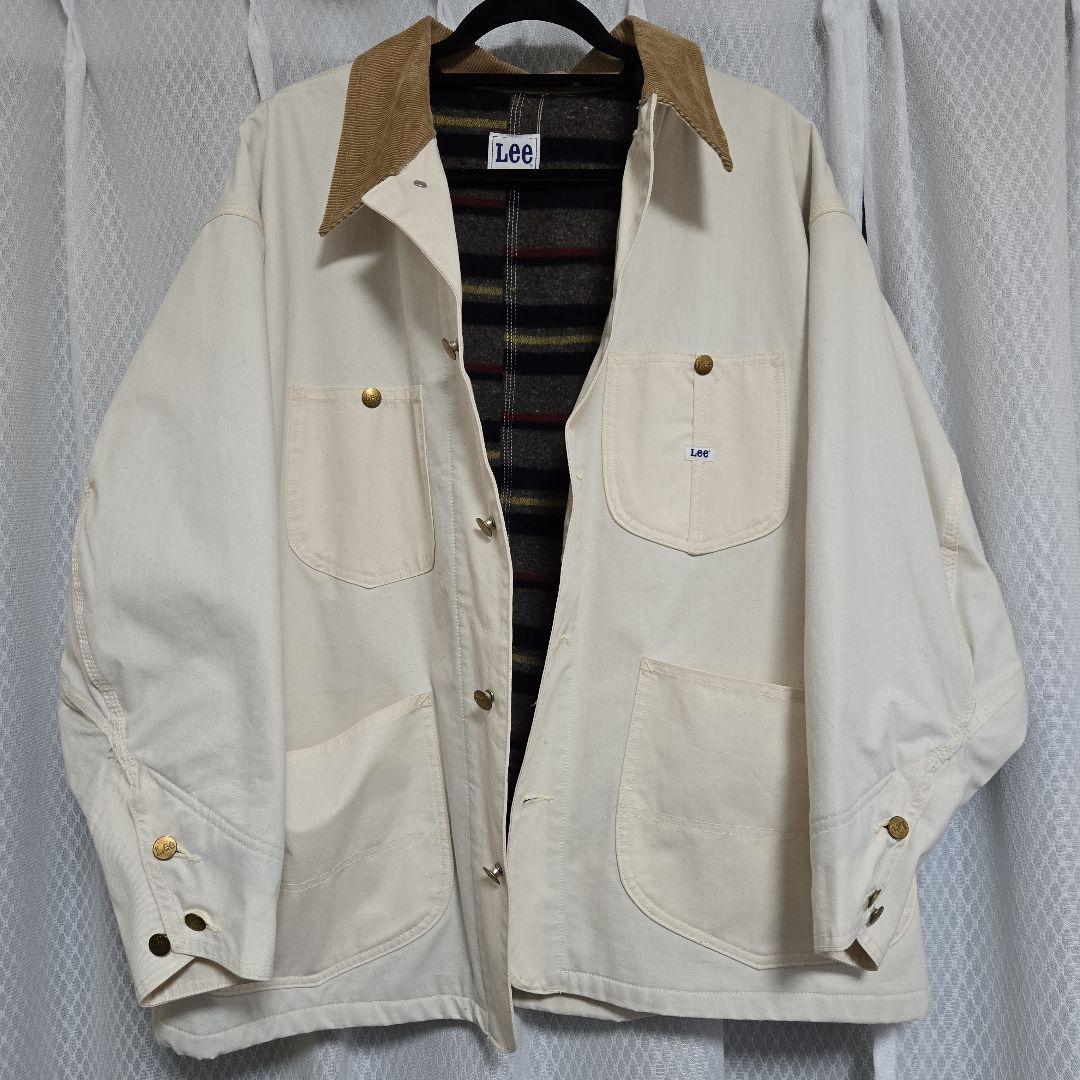 Lee リー カバーオール アイボリー SUPER SIZED