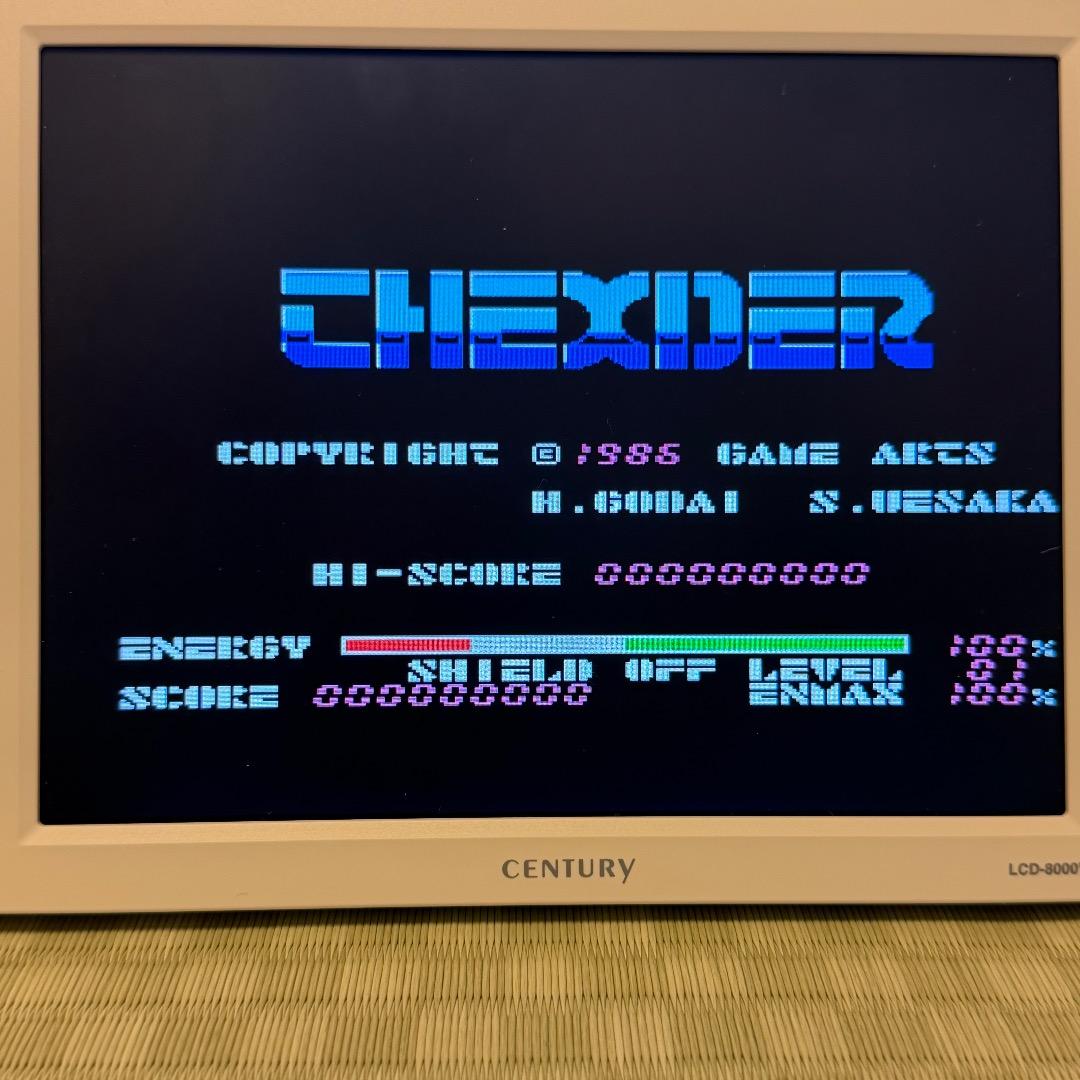 MSX テグザー 起動確認済