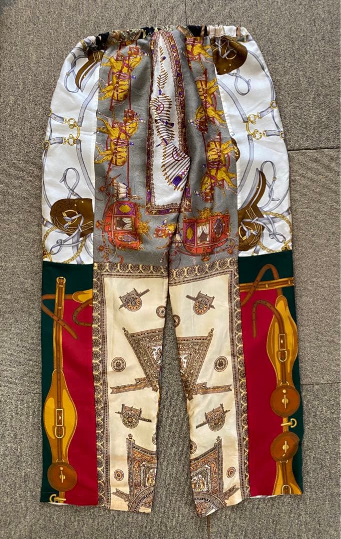 seeallシーオールReconstructed Scarf Pants再構築