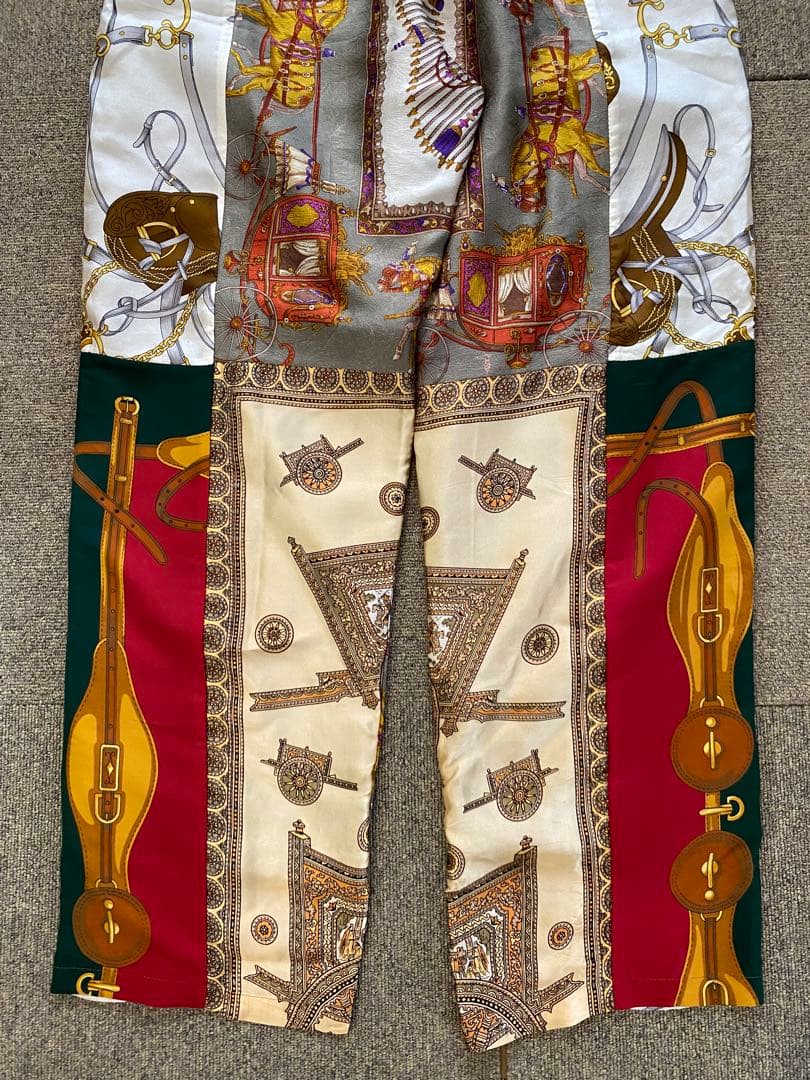 seeallシーオールReconstructed Scarf Pants再構築