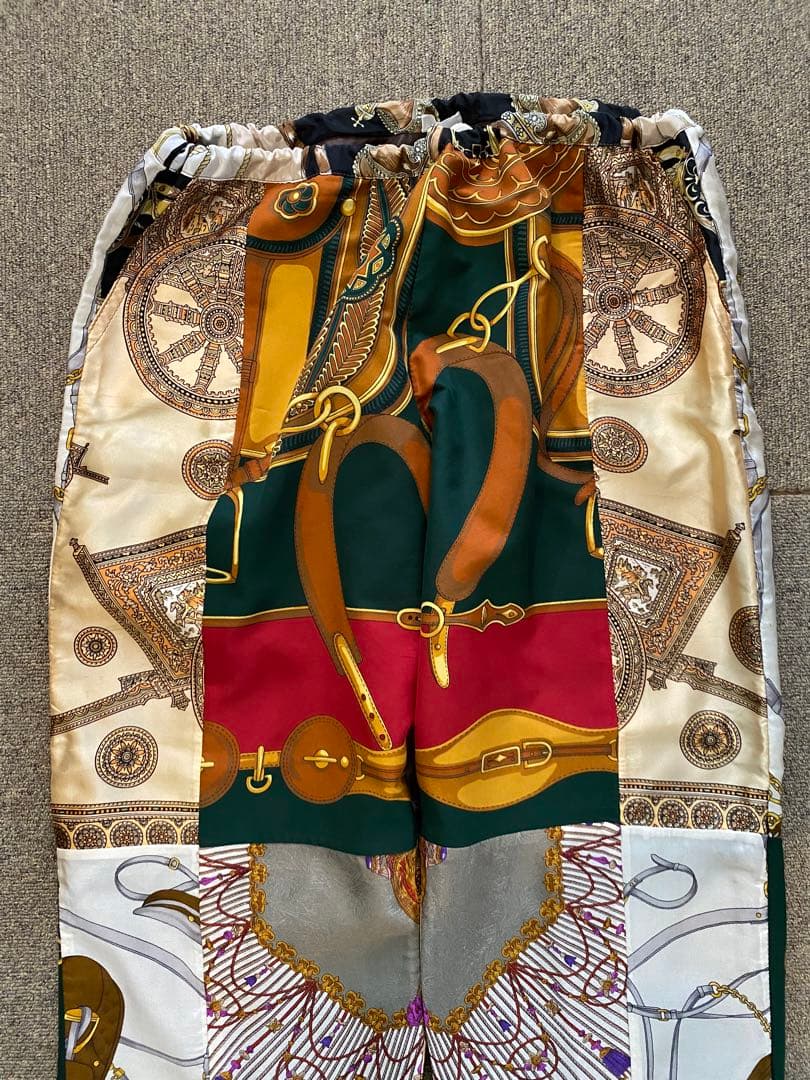 seeallシーオールReconstructed Scarf Pants再構築