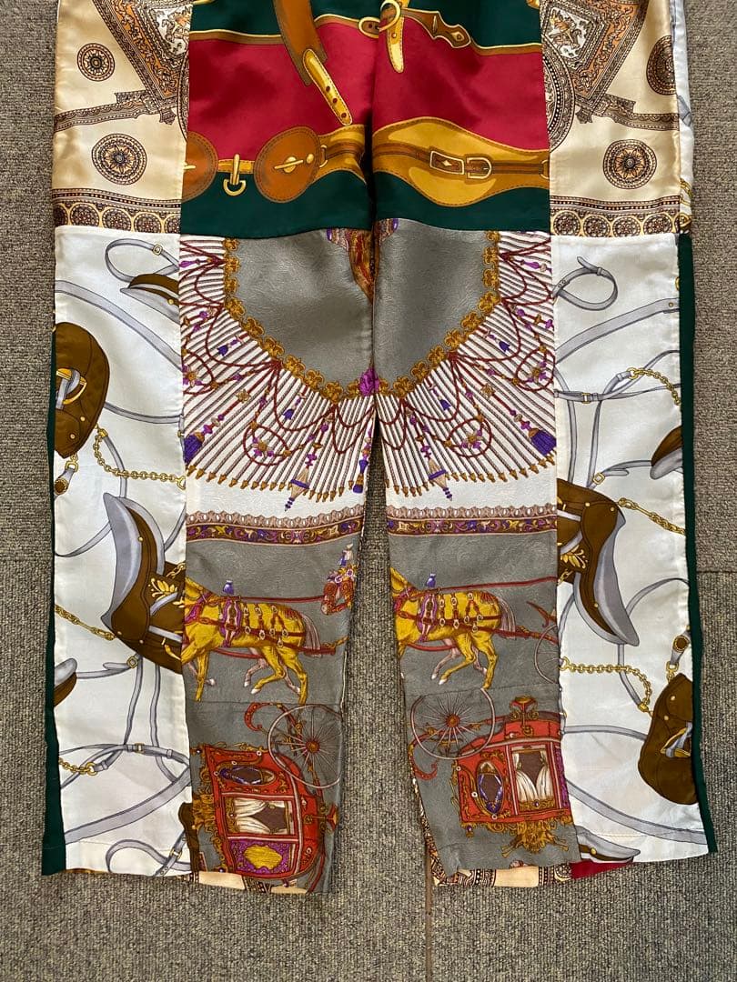 seeallシーオールReconstructed Scarf Pants再構築