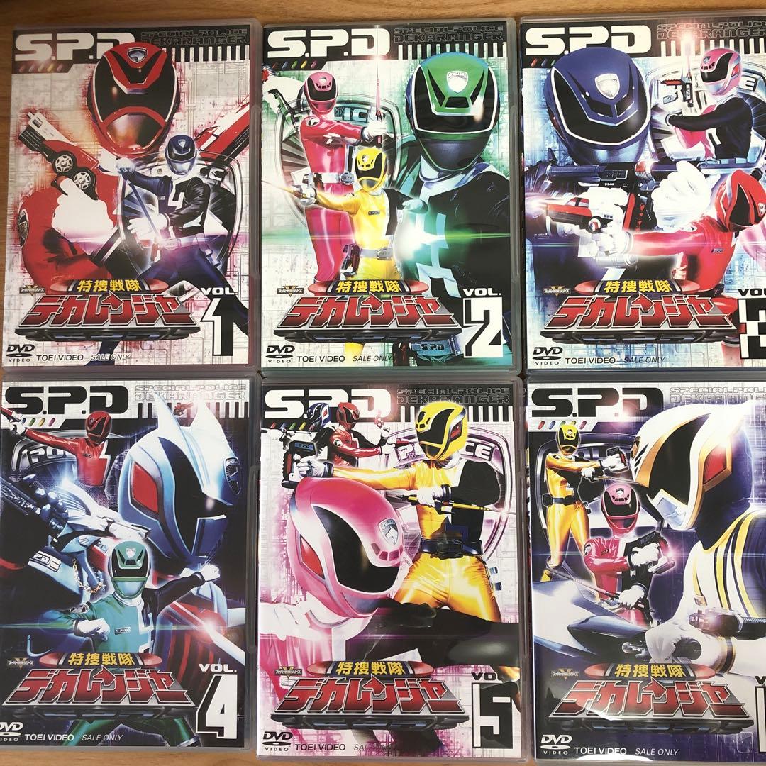 特捜戦隊デカレンジャー DVD全12巻セット