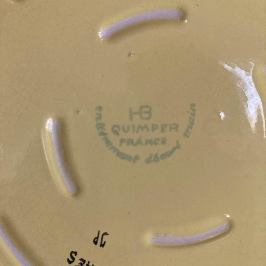 アンリオ　カンペール 6枚と大皿の７点HENRIOT QUIMPER