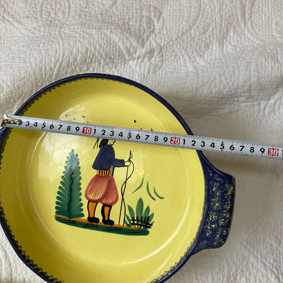 アンリオ　カンペール 6枚と大皿の７点HENRIOT QUIMPER