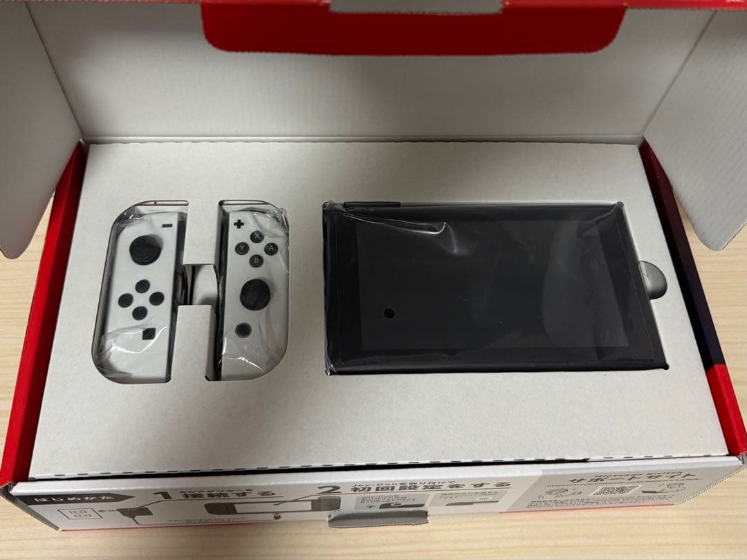Nintendo Switch バッテリー強化版 中古 ジョイコン ホワイト