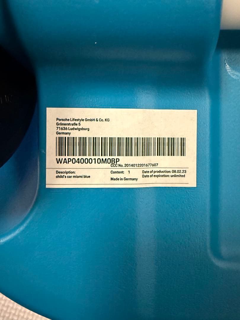 ⭐︎美品⭐︎ベビーポルシェ　マイアミブルー　激レア