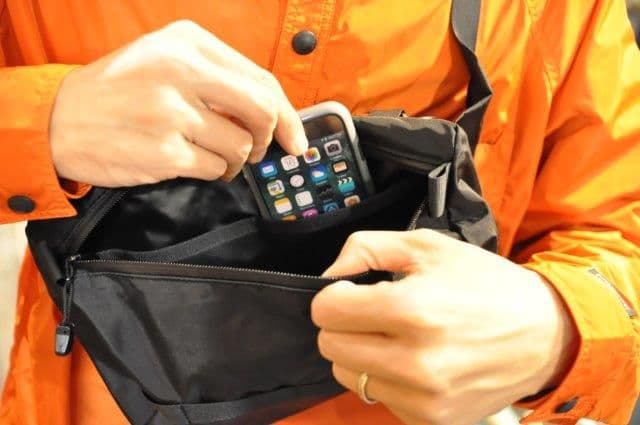 【美品】FAIRWEATHER ハンドルバーバッグ　ブラック