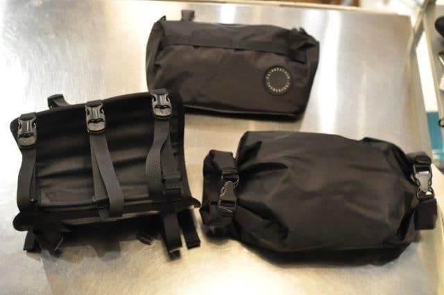 【美品】FAIRWEATHER ハンドルバーバッグ　ブラック