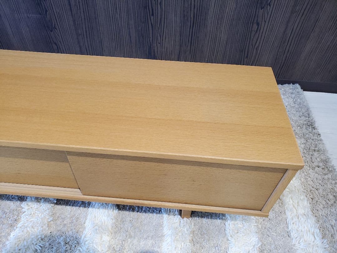 無印良品 オーク材　TVボード　テレビ台　ローボード