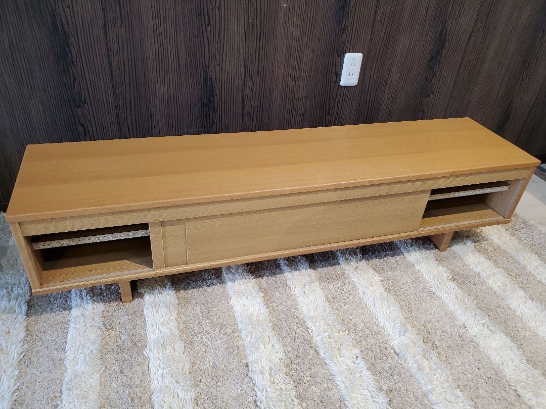 無印良品 オーク材　TVボード　テレビ台　ローボード