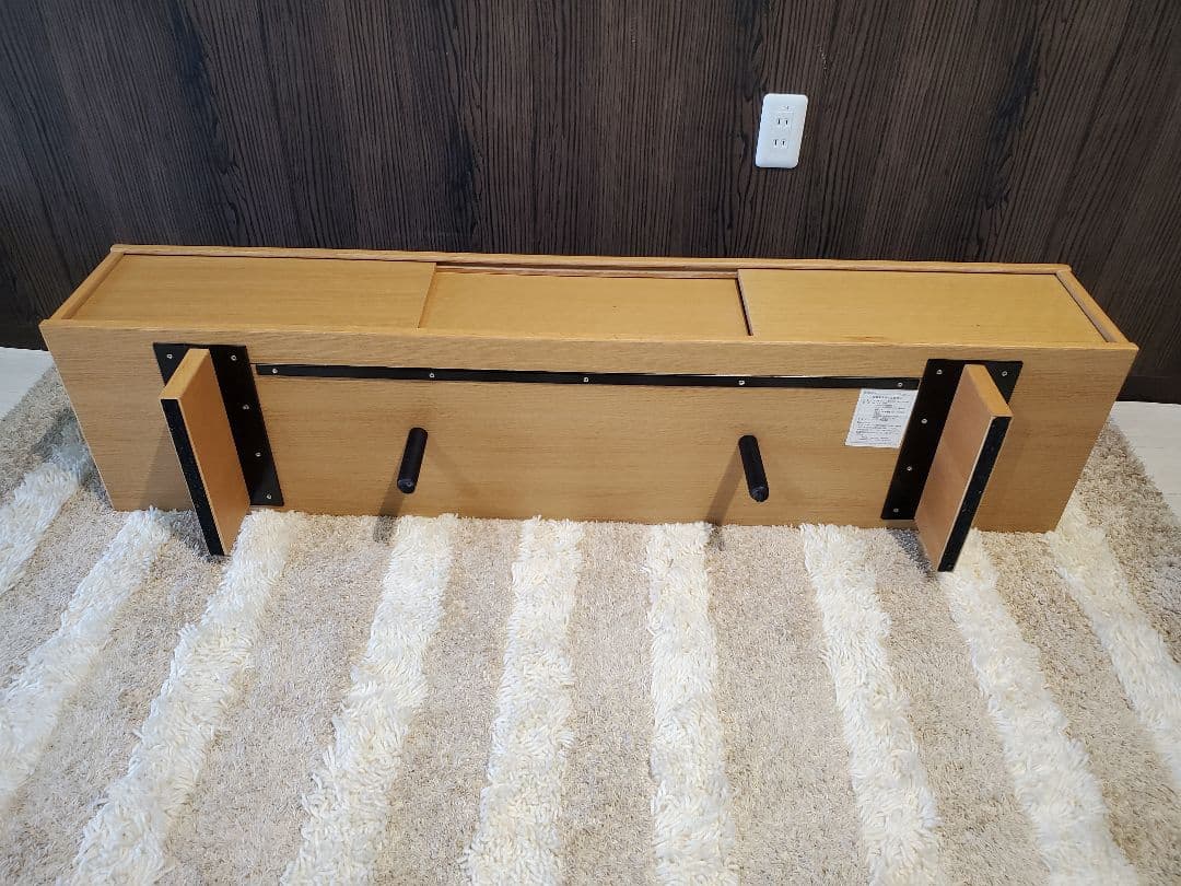 無印良品 オーク材　TVボード　テレビ台　ローボード