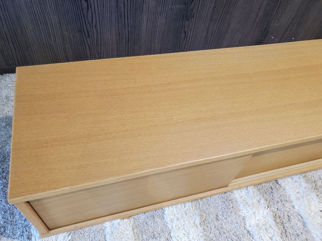 無印良品 オーク材　TVボード　テレビ台　ローボード