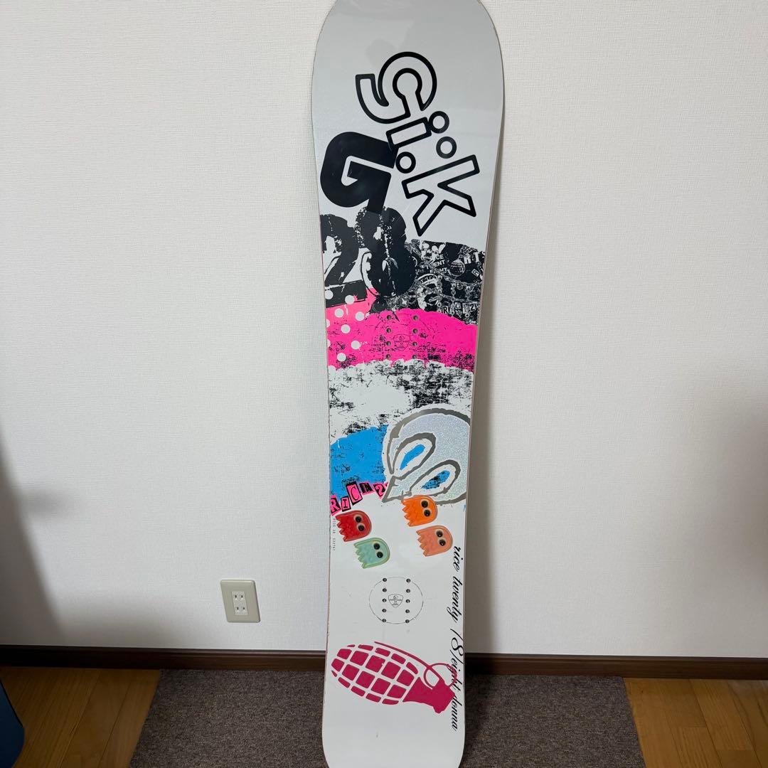 RICE28ライス28 donnaドナ138スノーボード板キャンバー 138cm