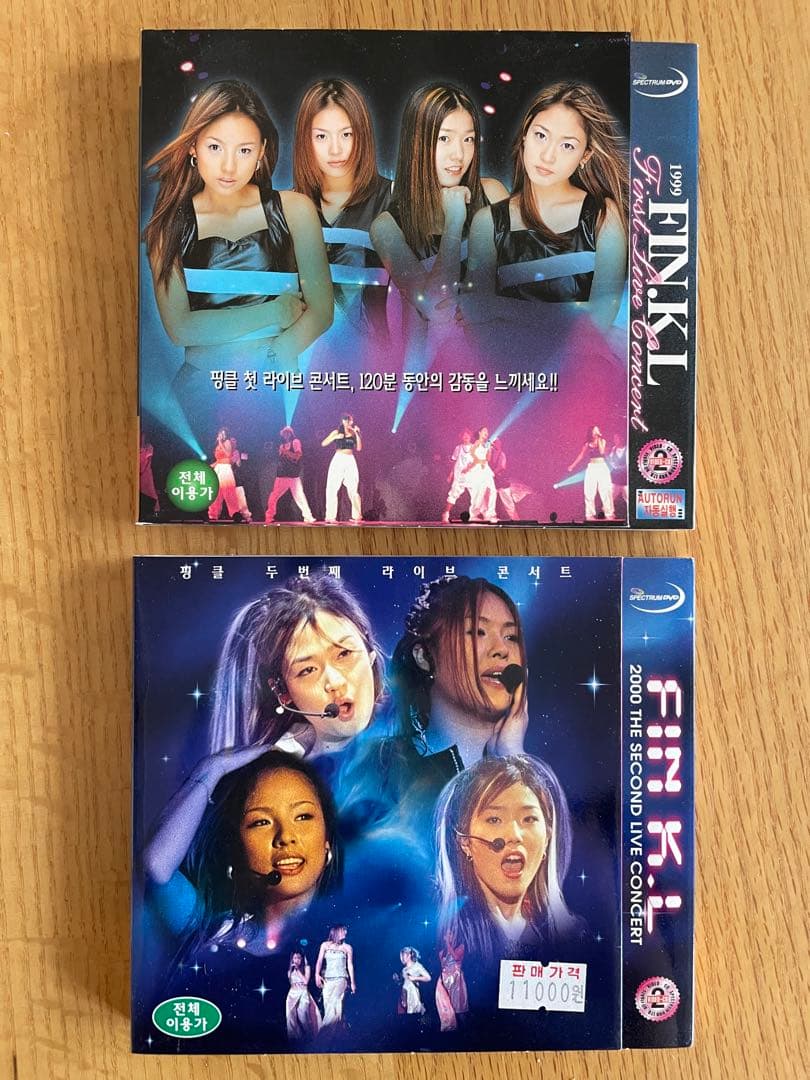 K-POP・アジア Fin.K.L 2001 THE SECOND LIVE CONCERT CD