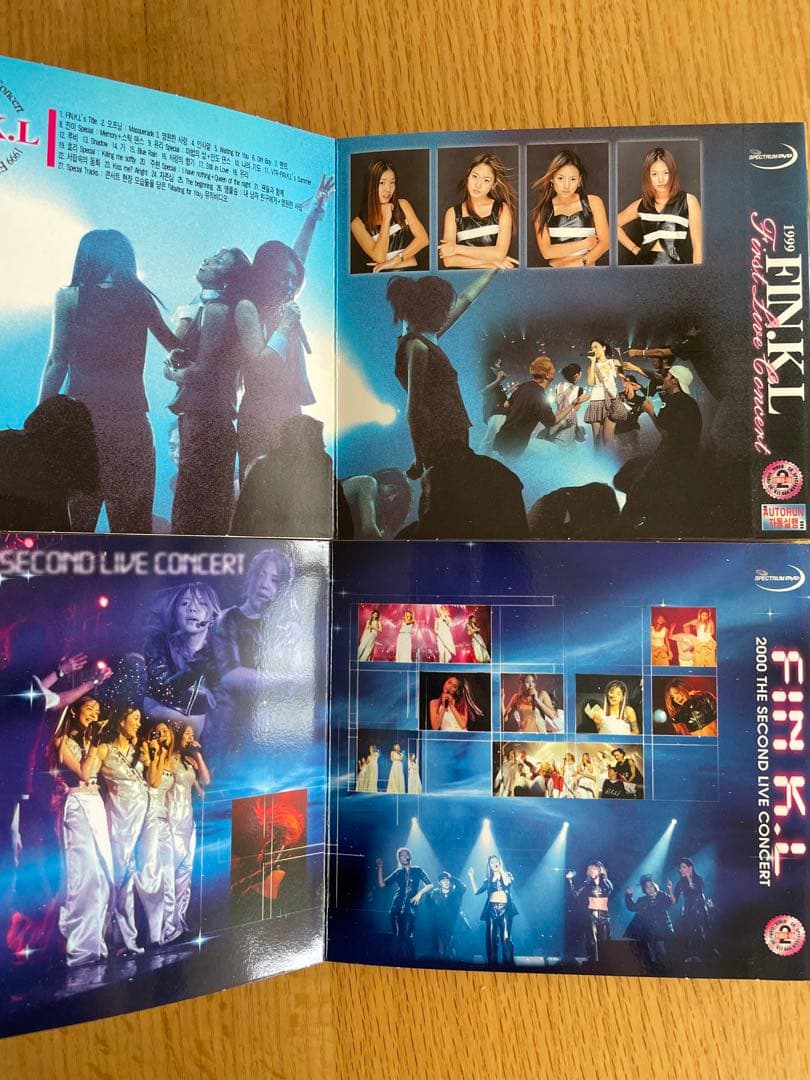 K-POP・アジア Fin.K.L 2001 THE SECOND LIVE CONCERT CD