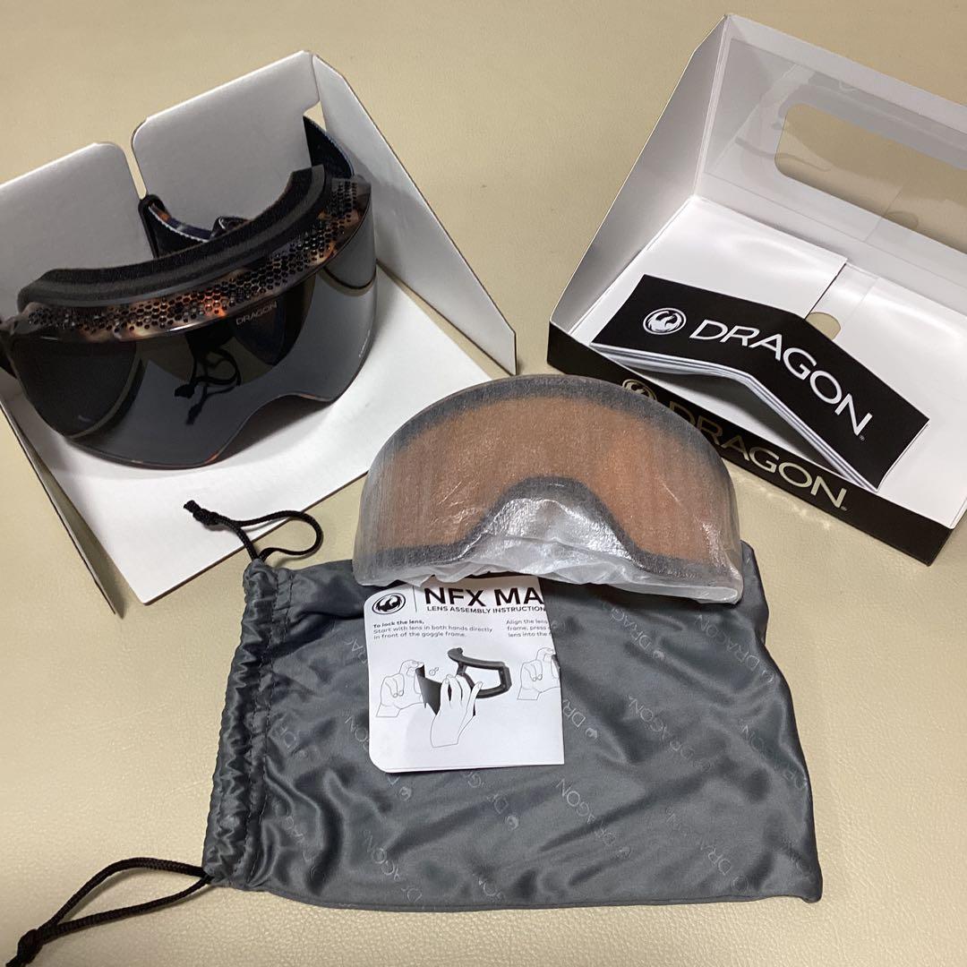 新品　ドラゴンスノーゴーグル　DRAGON NFX MAG OTG スノボ