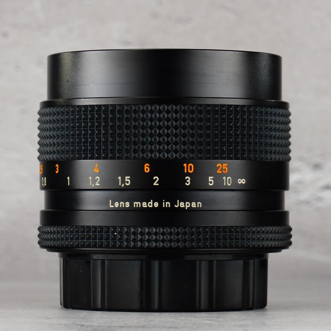 整＆テ済 Carl Zeiss Planar 50mm F1.4 AEJ 783