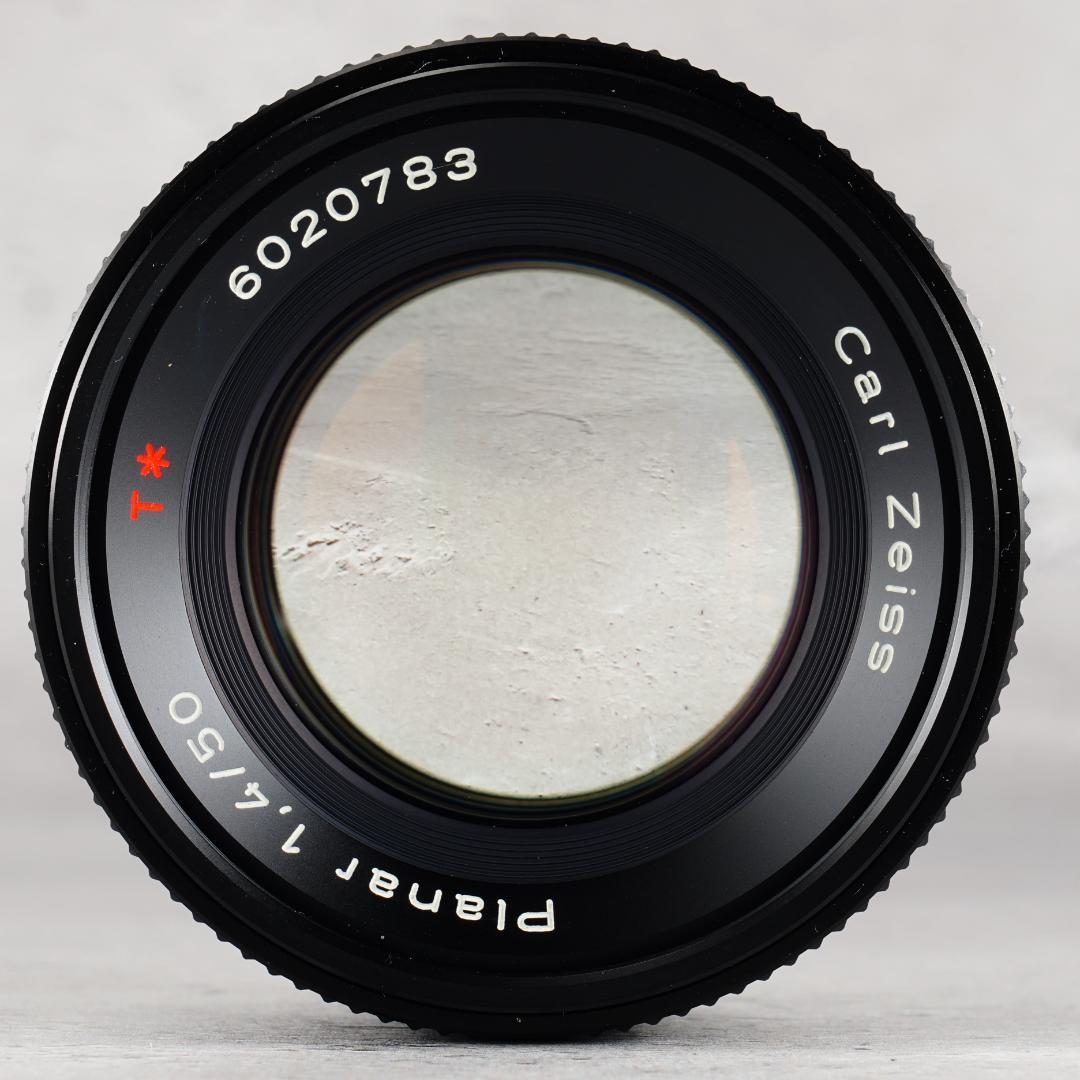 整＆テ済 Carl Zeiss Planar 50mm F1.4 AEJ 783