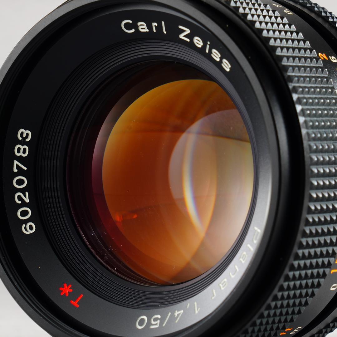 整＆テ済 Carl Zeiss Planar 50mm F1.4 AEJ 783