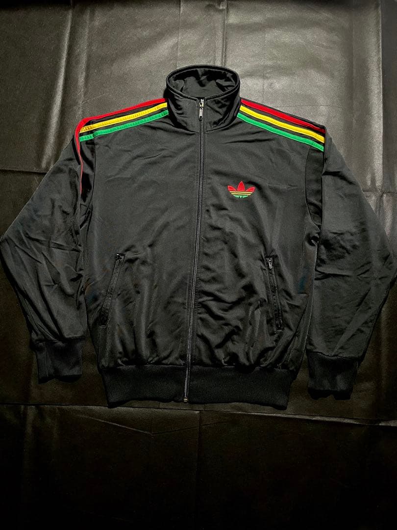 ★大人気！ アディダス トラックジャケット ラスタカラー ジャージ
