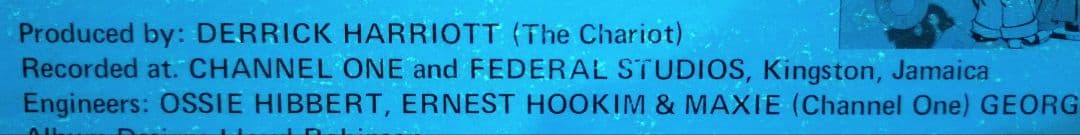 洋楽 DERRICK HARIOTT REVOLUTIONARIES