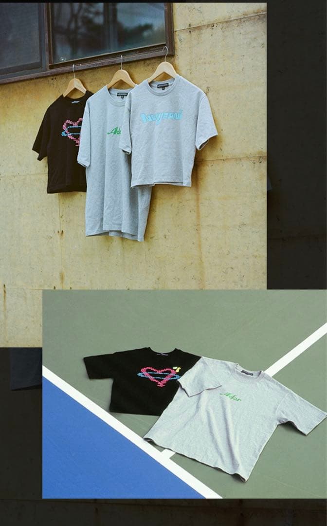 new jeans ador tシャツ