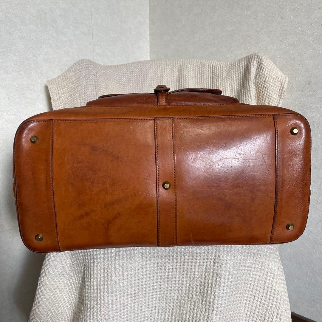 ◇ genten ゲンテン 2wayレザーショルダーバッグ ボストンバッグ ◇