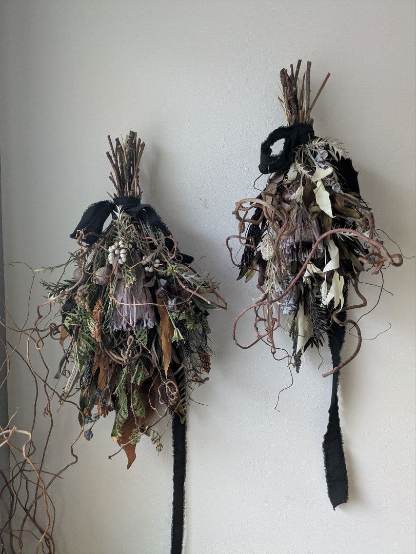ドライフラワー　スワッグ　インテリア　サロンインテリア
