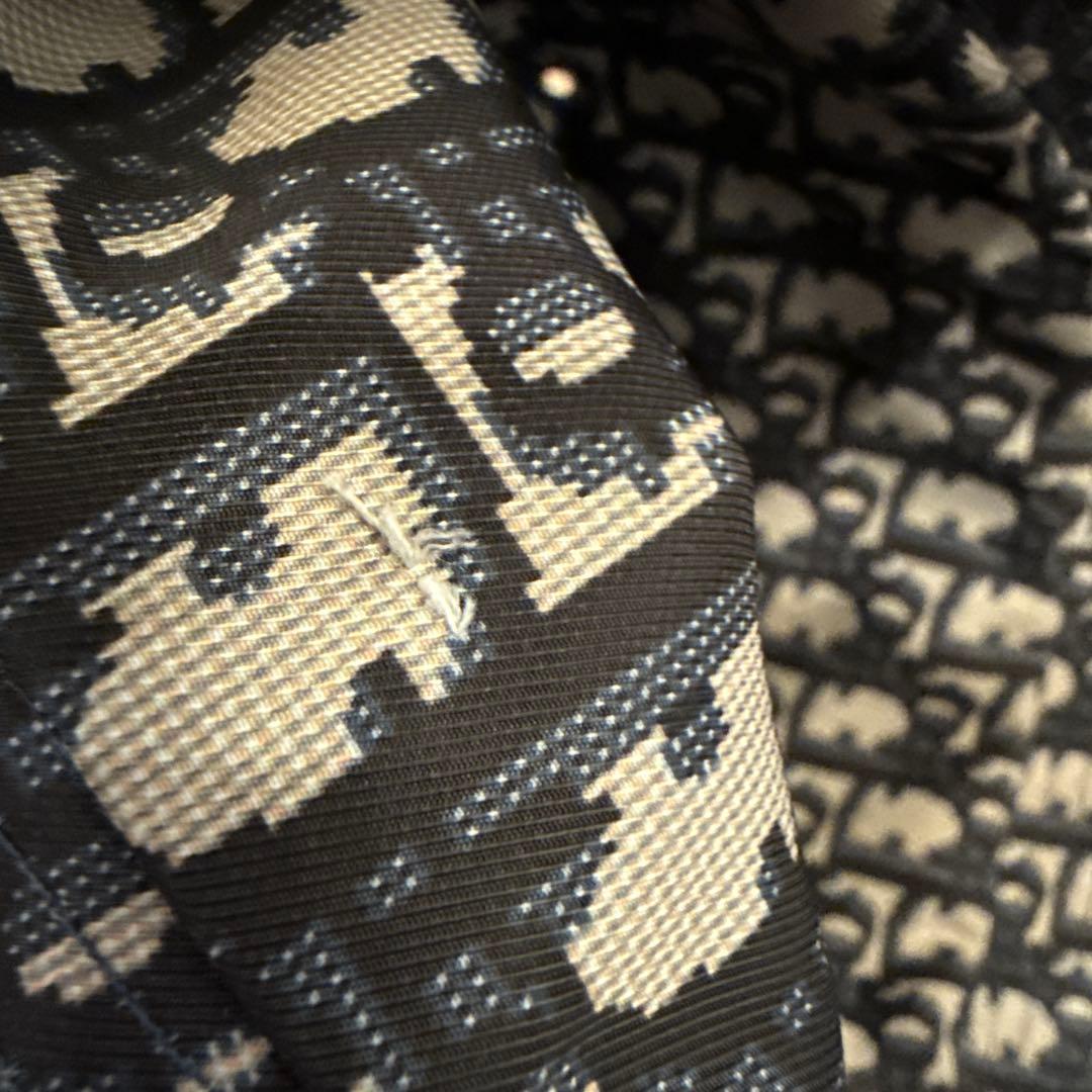 delley様ディオール リバーシブル バケットハット ネイビー