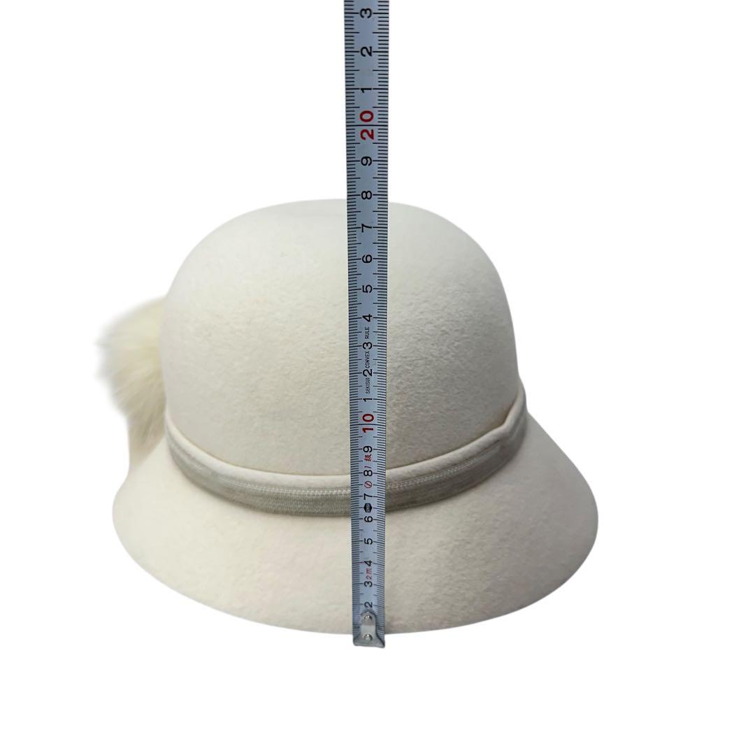 maxim ホワイトハット　兎毛