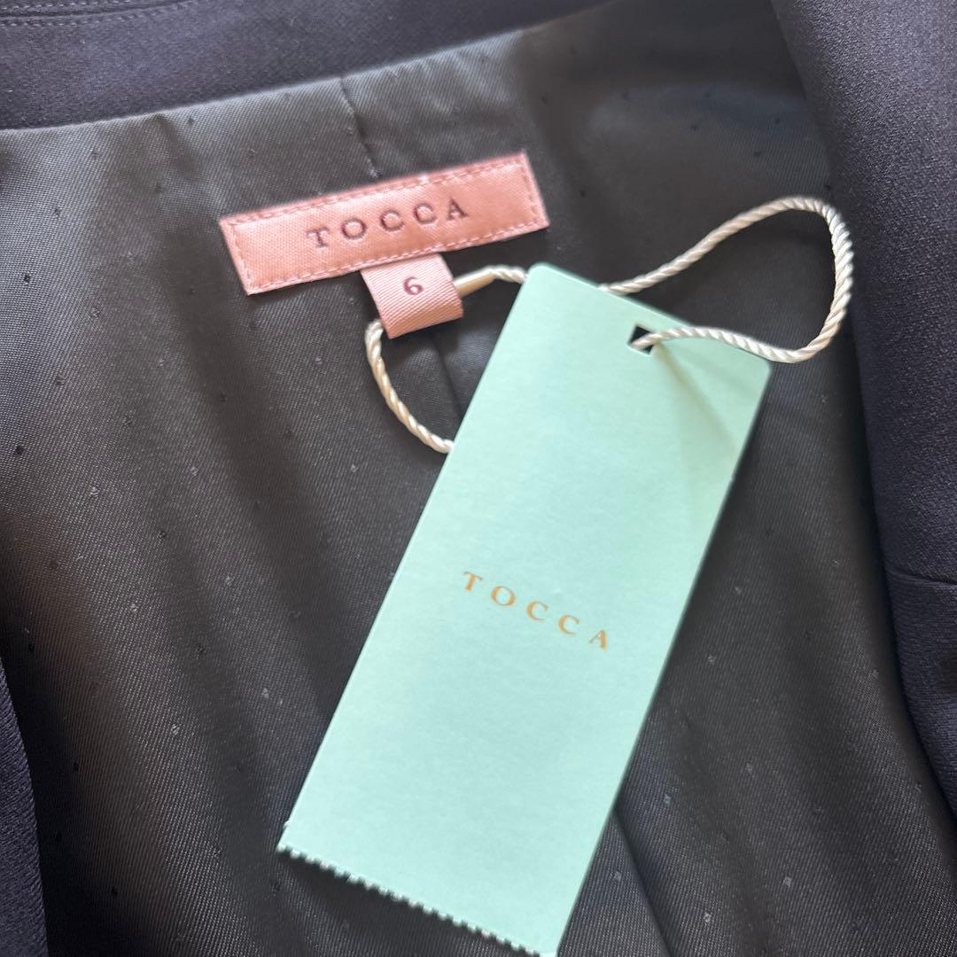 TOCCA ネイビー チェスターコート サイズ6 トッカ スプリングコート