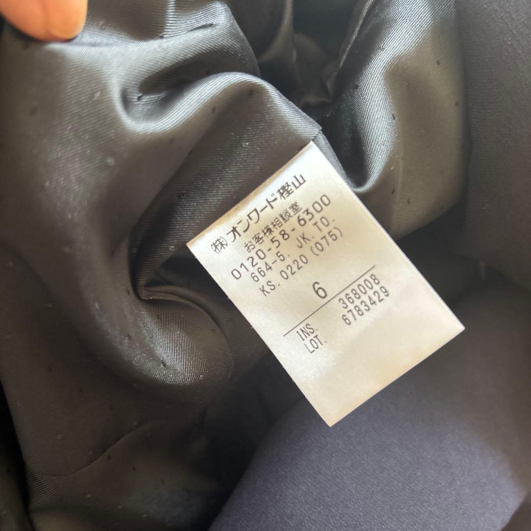 TOCCA ネイビー チェスターコート サイズ6 トッカ スプリングコート