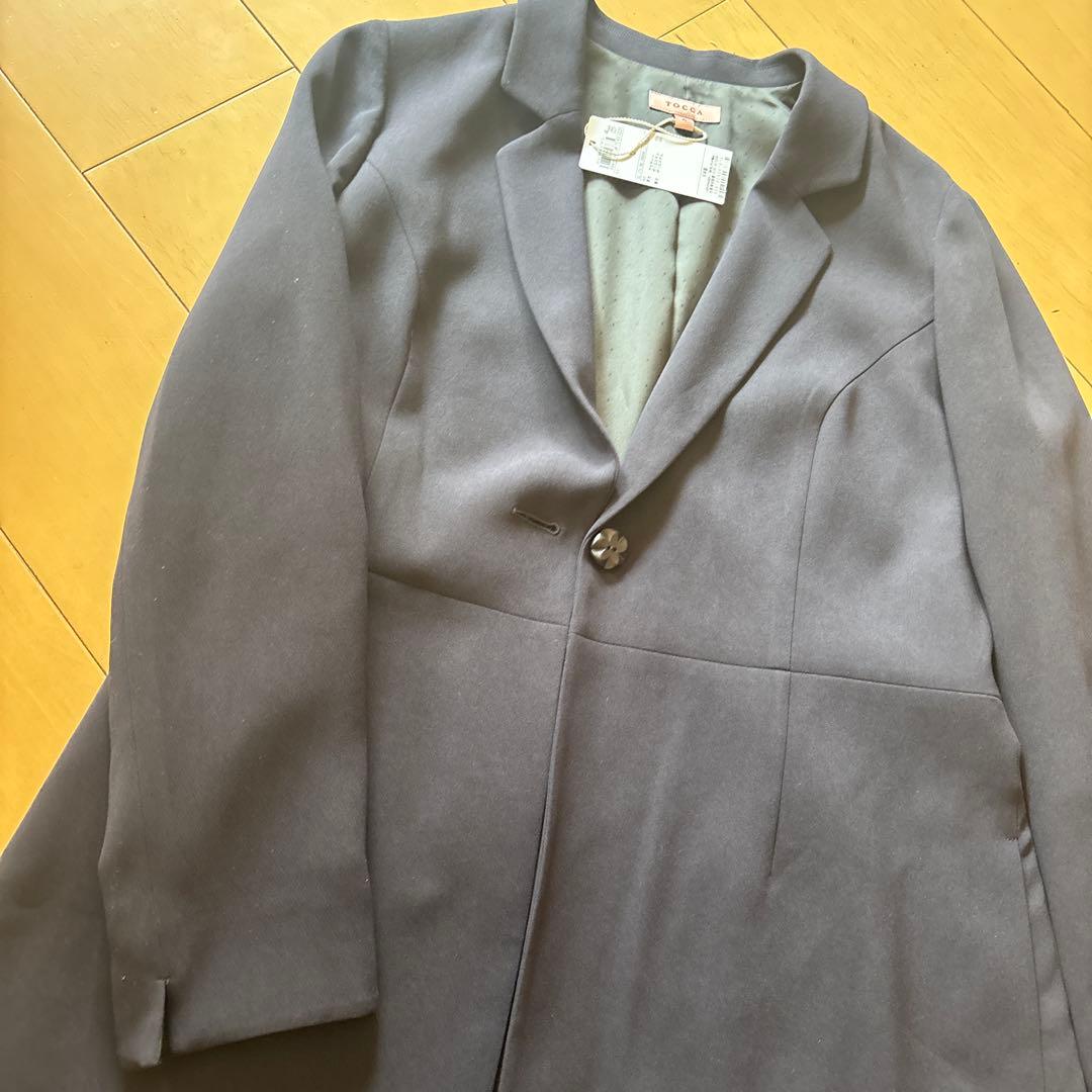 TOCCA ネイビー チェスターコート サイズ6 トッカ スプリングコート