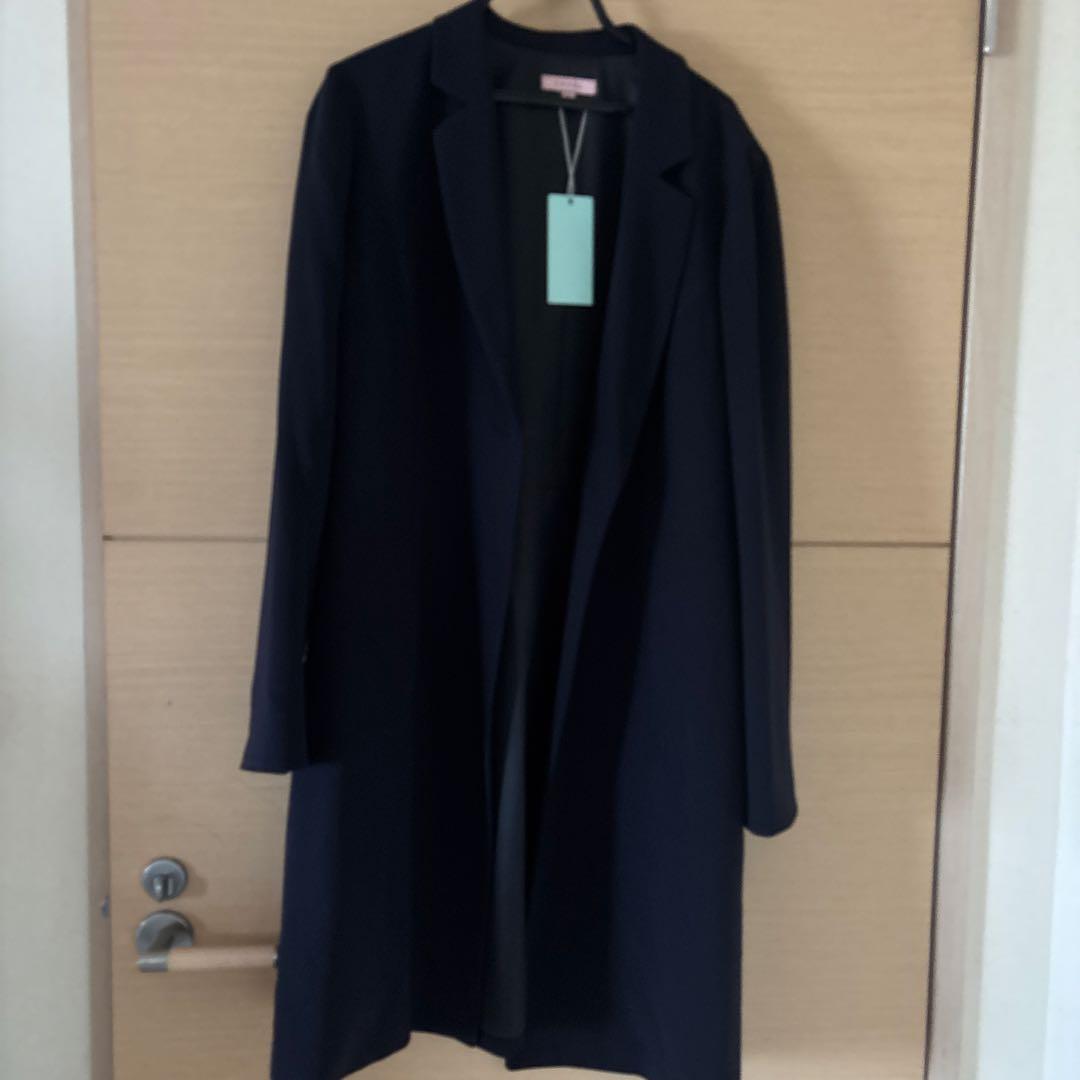 TOCCA ネイビー チェスターコート サイズ6 トッカ スプリングコート