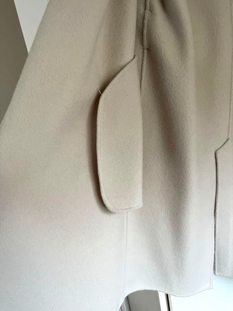 BOSCH ボッシュ　B ability ウールガウンコート　36 ベージュ