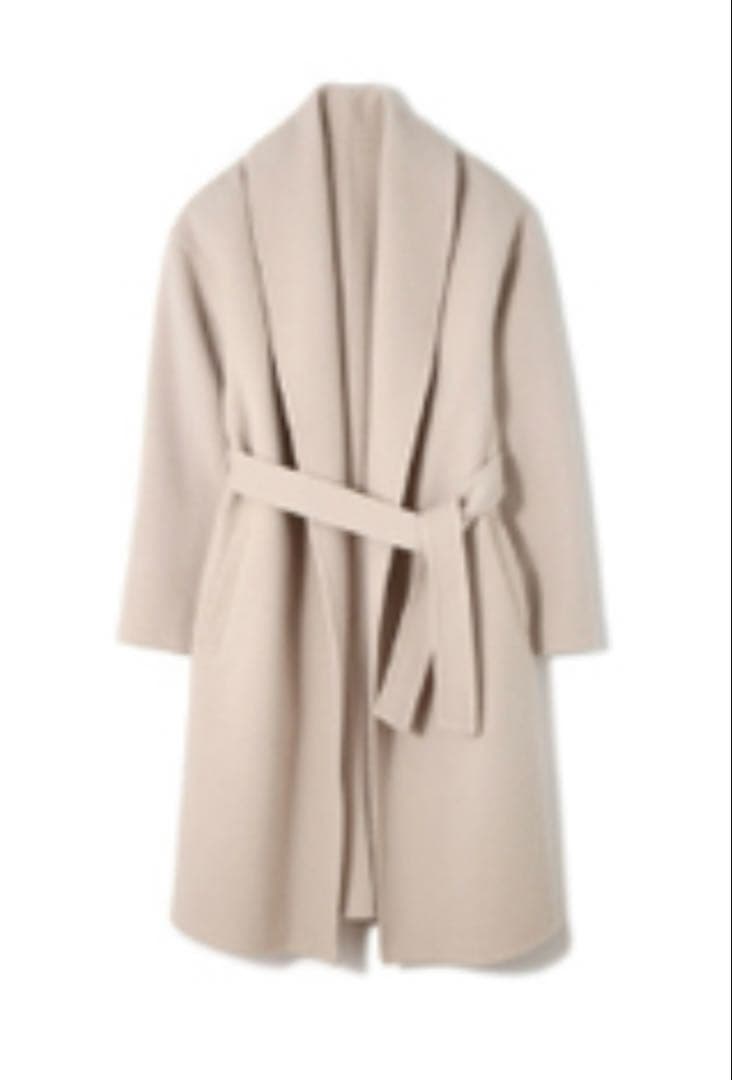 BOSCH ボッシュ　B ability ウールガウンコート　36 ベージュ