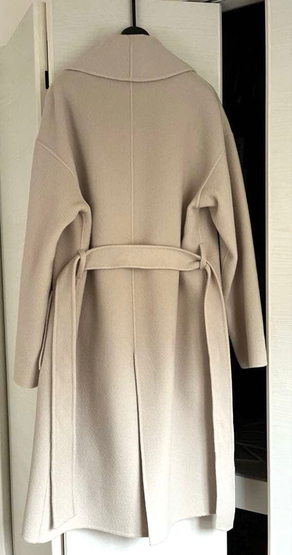 BOSCH ボッシュ　B ability ウールガウンコート　36 ベージュ