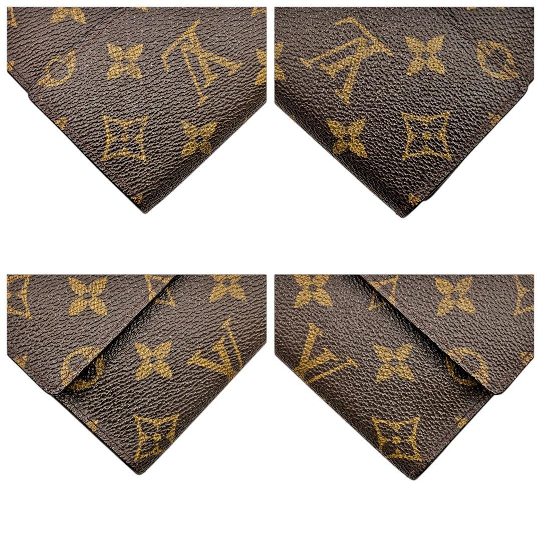 外観美 ルイヴィトン モノグラム ポルトトレゾール インターナショナル 974