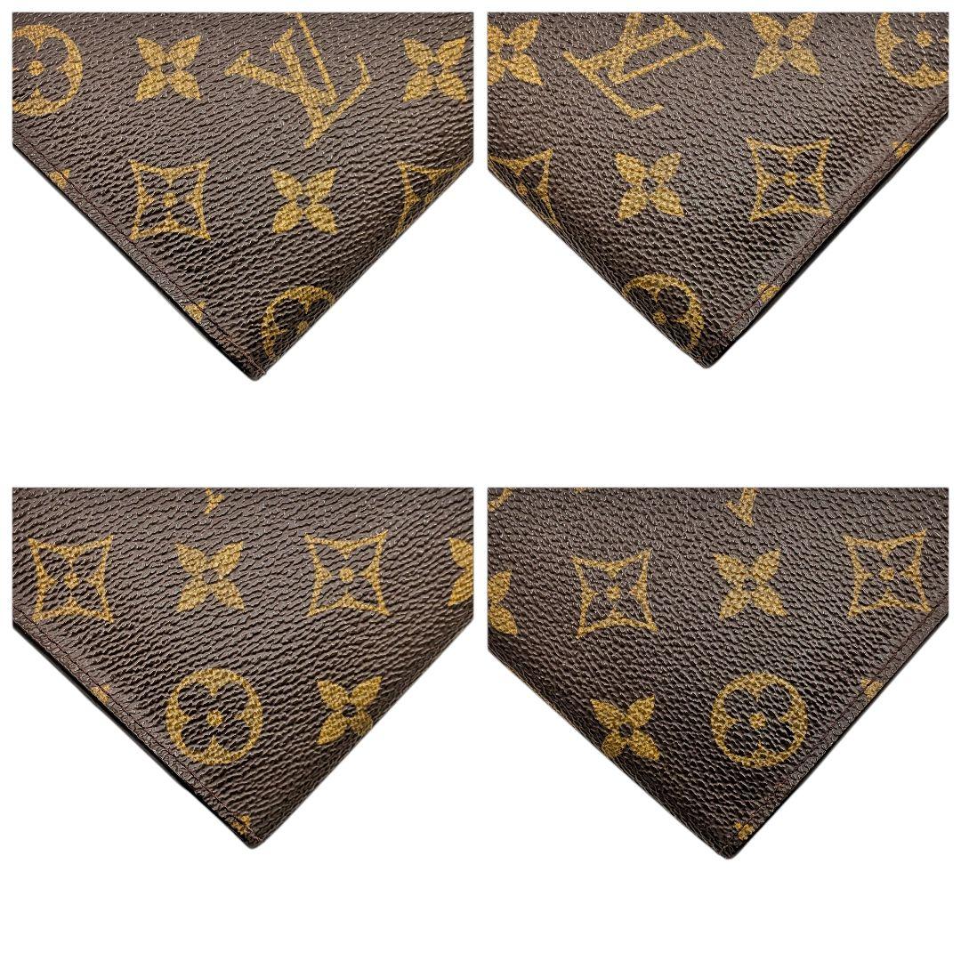 外観美 ルイヴィトン モノグラム ポルトトレゾール インターナショナル 974