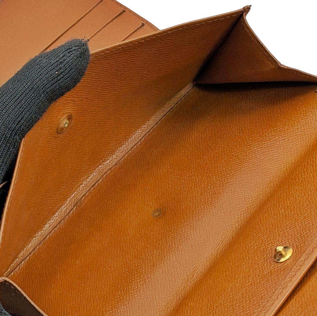 外観美 ルイヴィトン モノグラム ポルトトレゾール インターナショナル 974