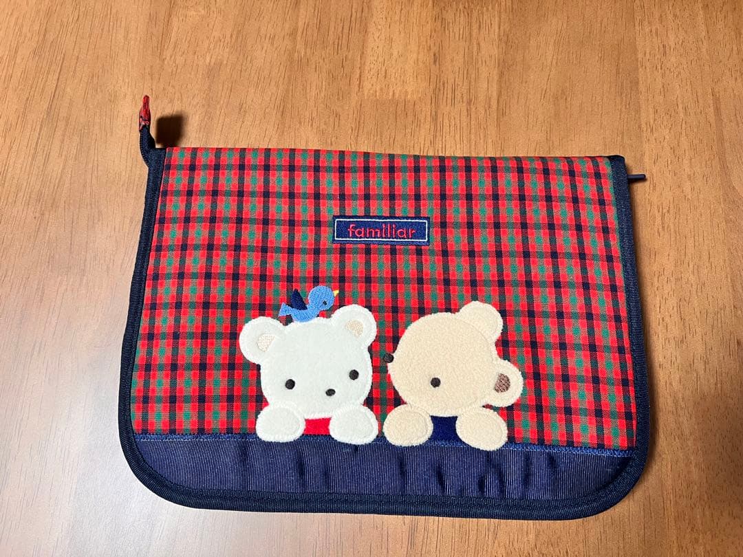 ファミリア 母子手帳ケース チェック