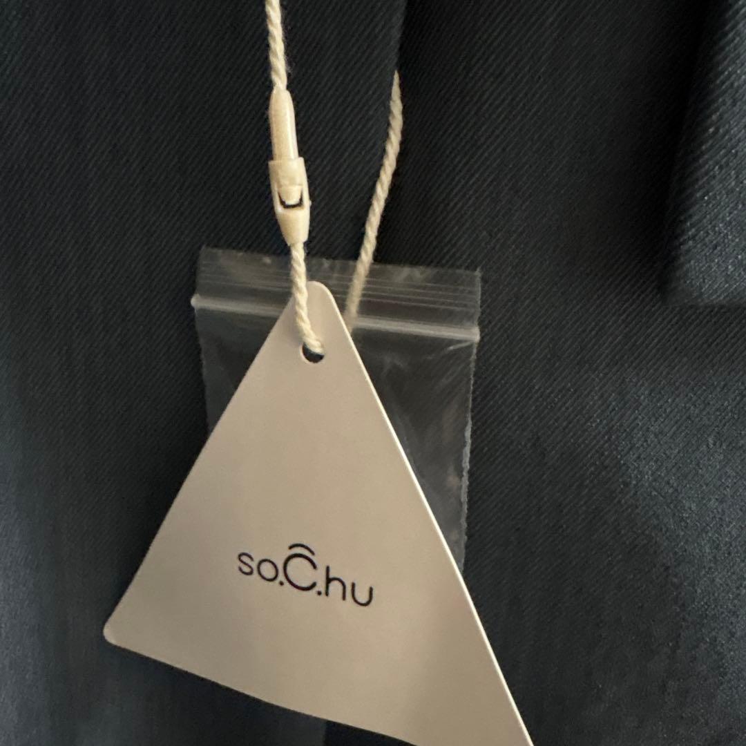 so.C.hu ソクチュウ 2WAYボリュームスリーブテーラードジャケット