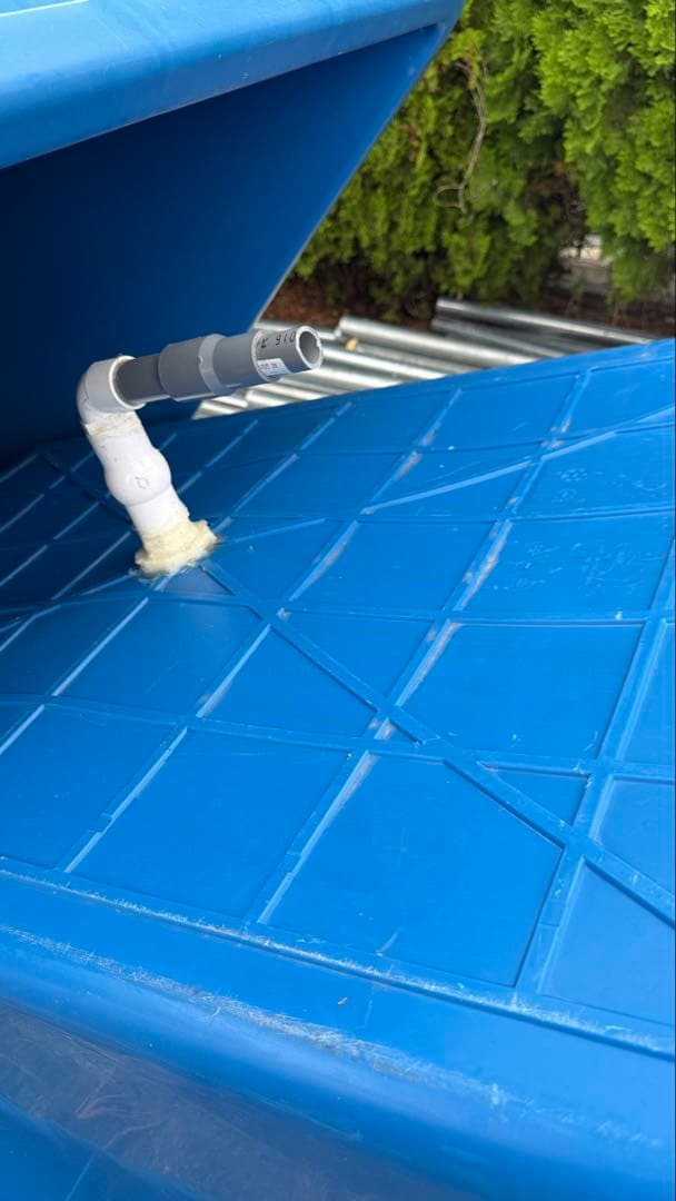 【三重県引き取り限定】ブルコンテナジャンボ400L×3つセット穴開き